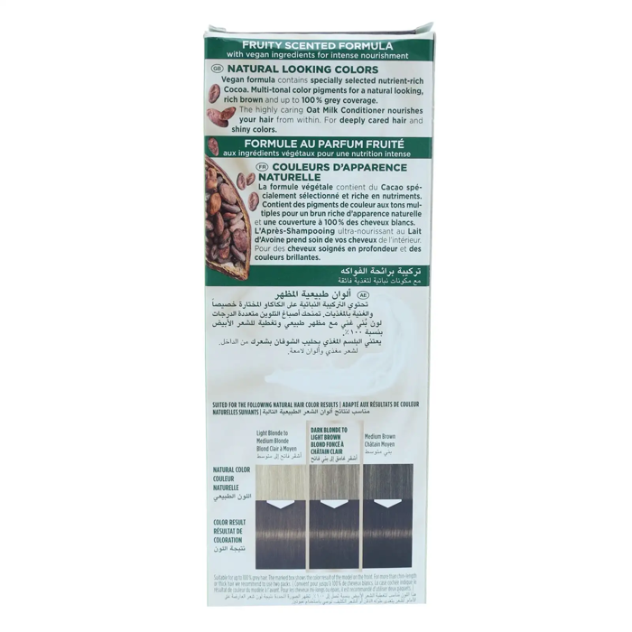 Palette Permenant Natural Colour5-0 light Brown Cocoa Butter & Oat Sean Extract - 2