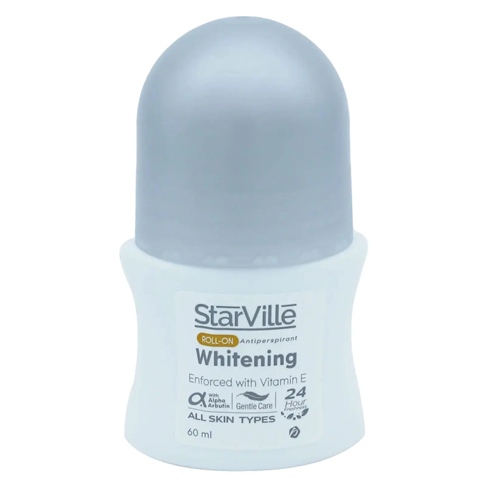 StarVille Roll-On Whitening - Unscented 60 ml - 2