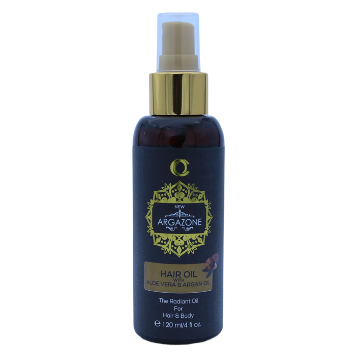 ARGAZONE Hair Oil with Aloe Vera & Argan Oil (120 ml)