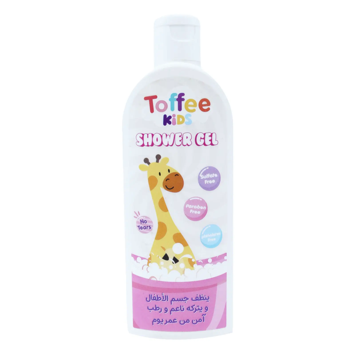 Toffee Kids Shower Gel - Enriched with glycerin (250 ml)