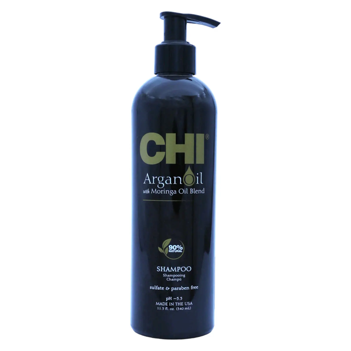 CHI Argan Oil with Moringa Oil Blend Shampoo(340ml)
