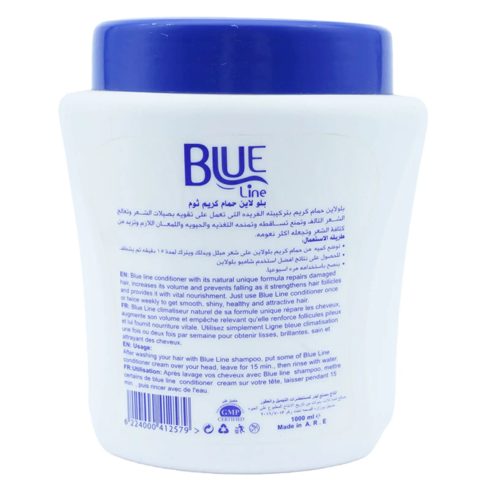 Blue Line Hair Conditioner Cream Garlic 1000 ml - 2