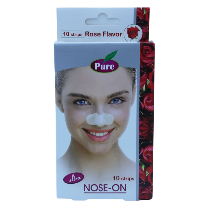 Pure Rose Nose Pore Cleansing Strips - 10 Strips
