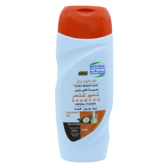 Natural Results Coconut Oil Shampoo). 500ml