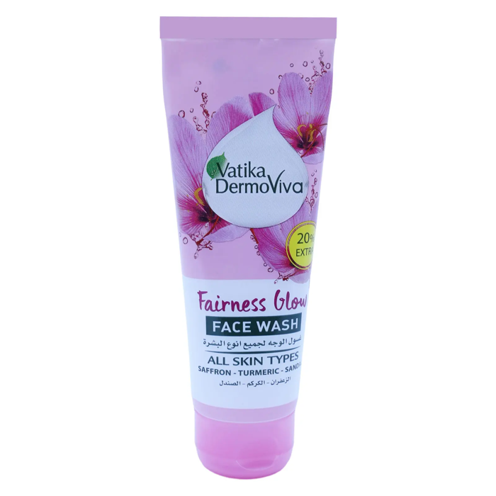 Vatika DermoViva Fairness Glow Face Wash - All Skin Types150ml+35ml