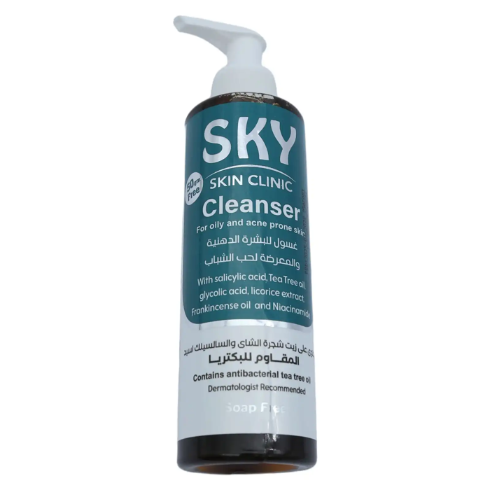 Sky Skin Clinic Cleanser - For oily and acne prone skin 250 gm