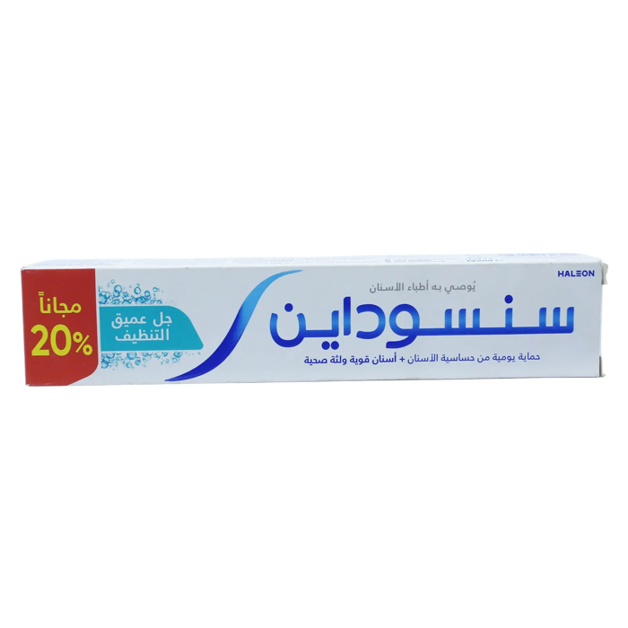Sensodyne Deep Clean Gel( 100 ml + 20% Free)