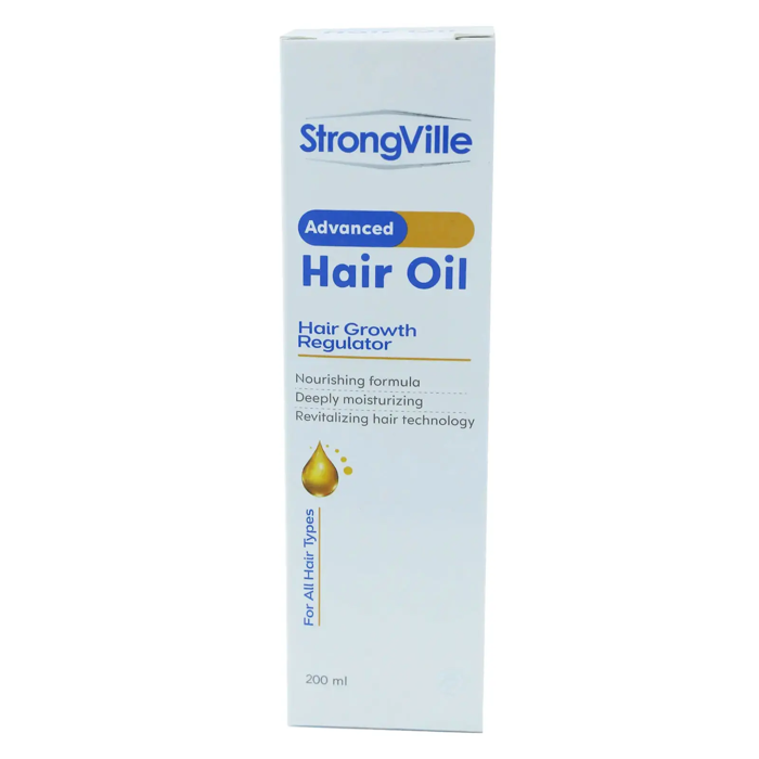 StrongVille Advanced Hair Oil - Hair Growth Regulator (200 ml)