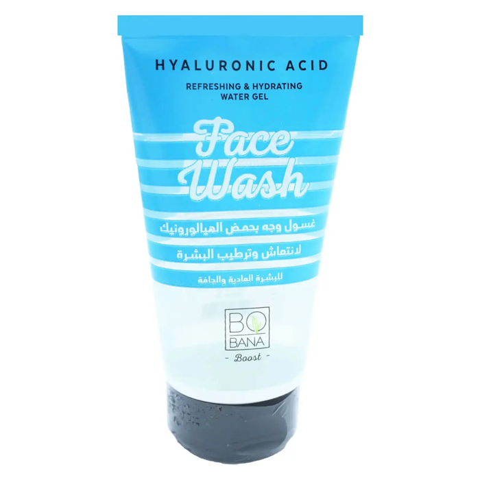 Bobana Hyaluronic Acid Refreshing & Hydrating Water Gel Face Wash 150 gm
