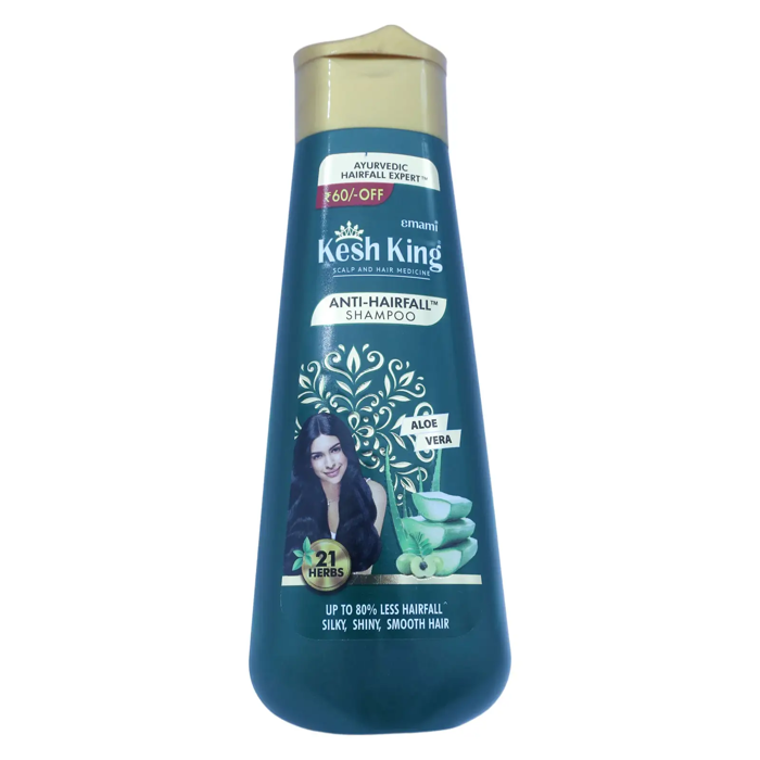 Kesh King Anti-Hairfall Shampoo with Aloe Vera (340ml)