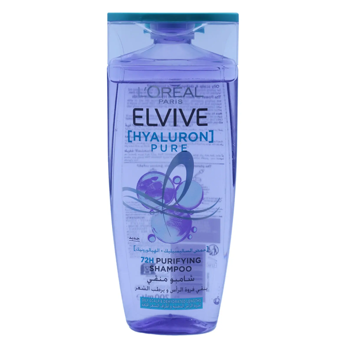 L'Oréal Paris Elvive Hyaluron Pure Purifying Shampoo 400 ml