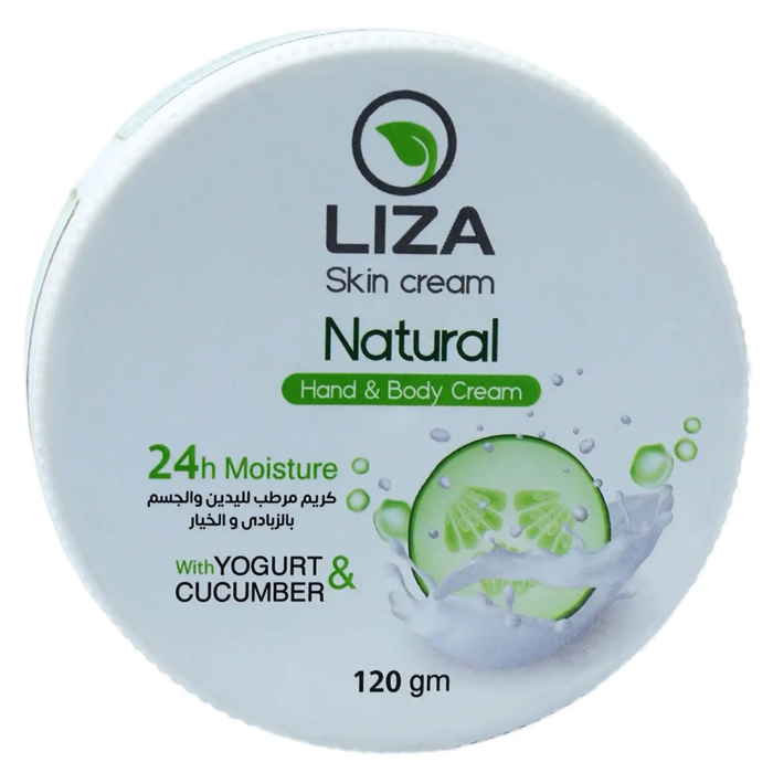 Liza hand and body Cream With Cucumber And Yogurt 120 Gm