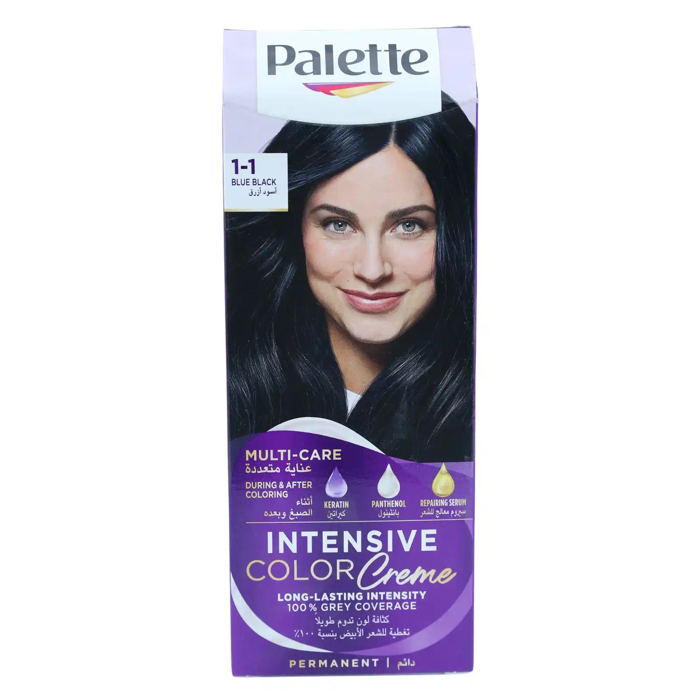 Palette Intensive Color Creme 1-1  Blue Black