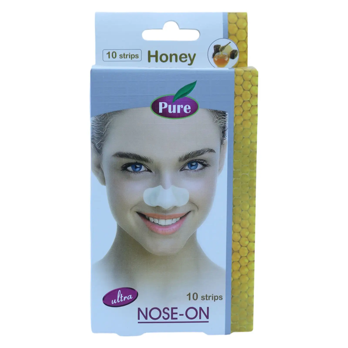 Pure Cleansing Strips for Nose Pores - Honey - 10 Strips