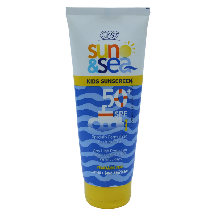 Eva Sun & Sea Kids Sunscreen - Very High Protection SPF 50+ ( 200ml)