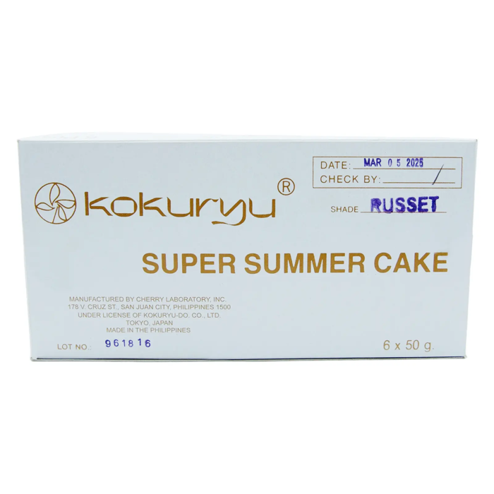 Kokuryu SUPER SUMMER CAKE (SHADE: RUSSET)(6 Pcs)