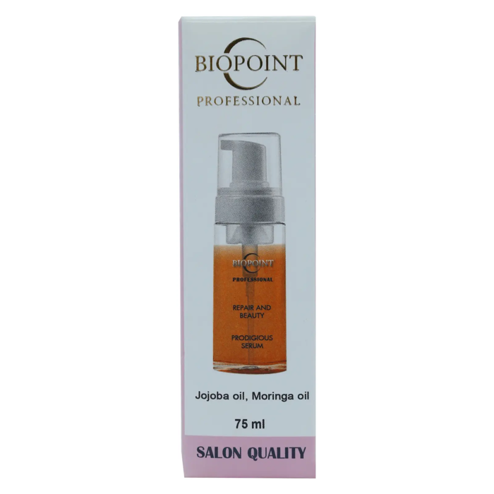 Biopoint Repair & Beaurt Hair Serum With Jojoba & Moringa Oil 75ml