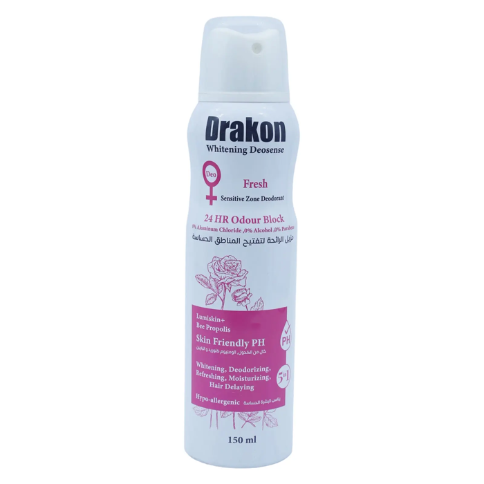 Drakon Whitening Deosense (Fresh)(150ml)