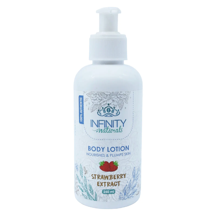 INFINITY naturals BODY LOTION STRAWBERRY EXTRACT (250 ml)