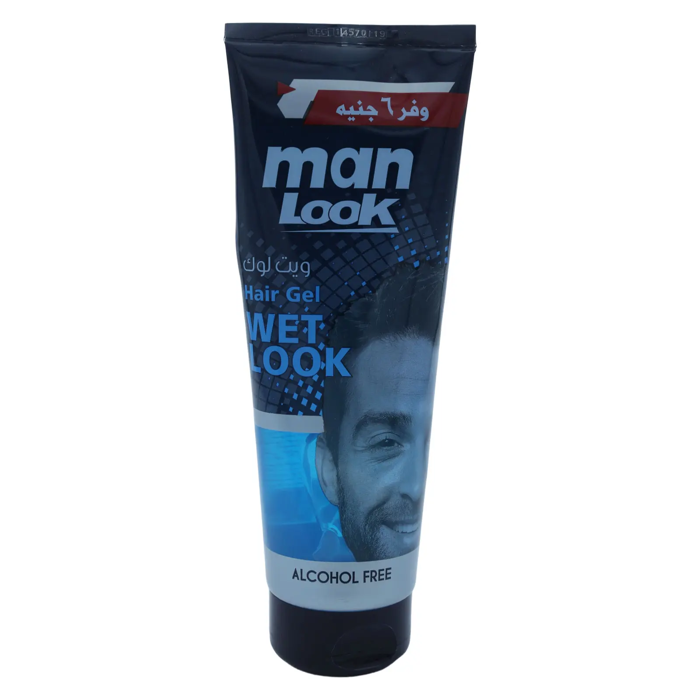 Man Look Hair Gel Wet Look - Alcohol Free (250 gm)