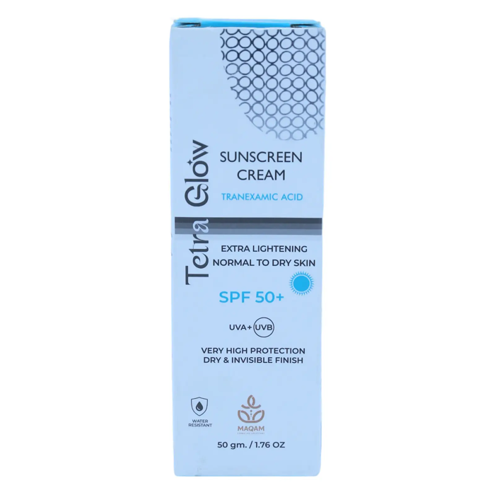 Tetra Glow Sunscreen Cream +50 
50 gm