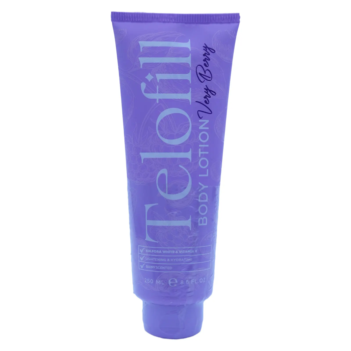 Telofill Body Lotion Very Berry - Lightening & Hydrating (250 ml)