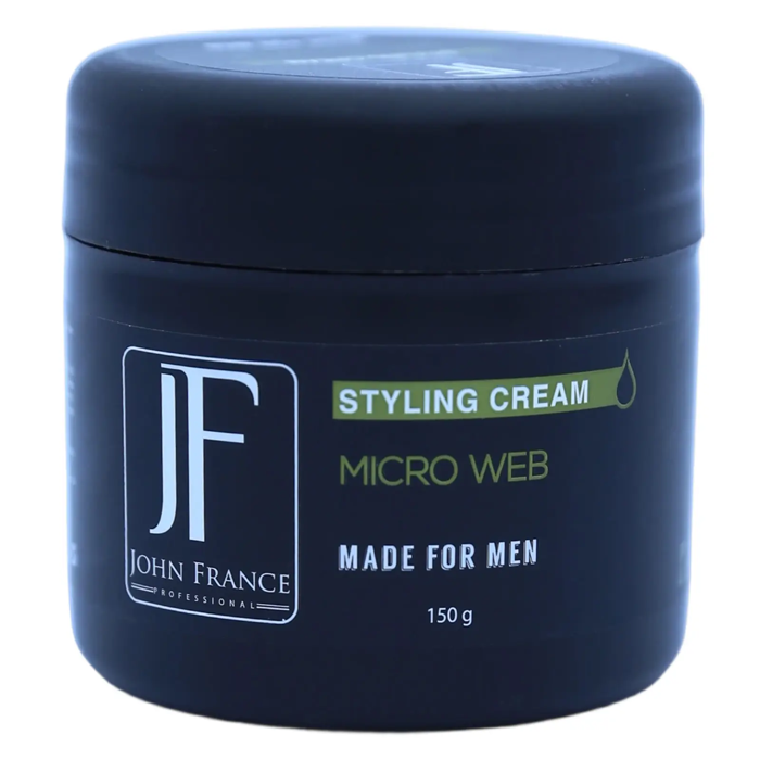 JOHN FRANCE PROFESSIONAL STYLING CREAM MICRO WEB MADE FOR MEN 150 gm