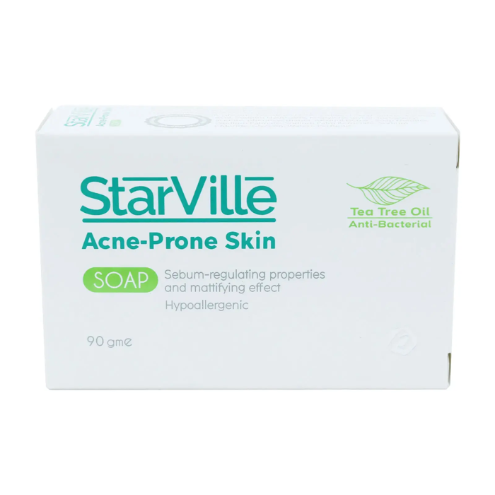 StarVille Acne-Prone Skin Soap with Tea Tree Oil (90 gm)