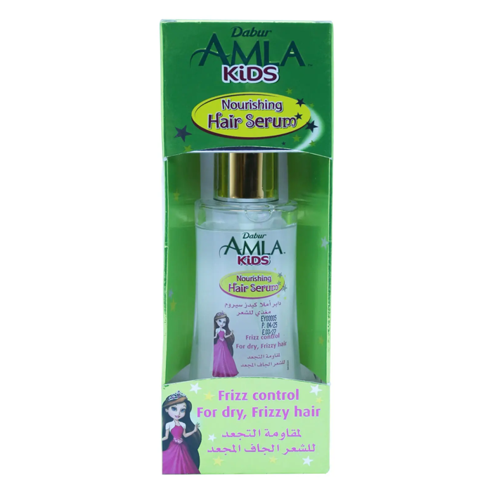 Dabur Amla Kids Nourishing Hair Serum - Frizz Control & Taming Flyaways (50 ml)