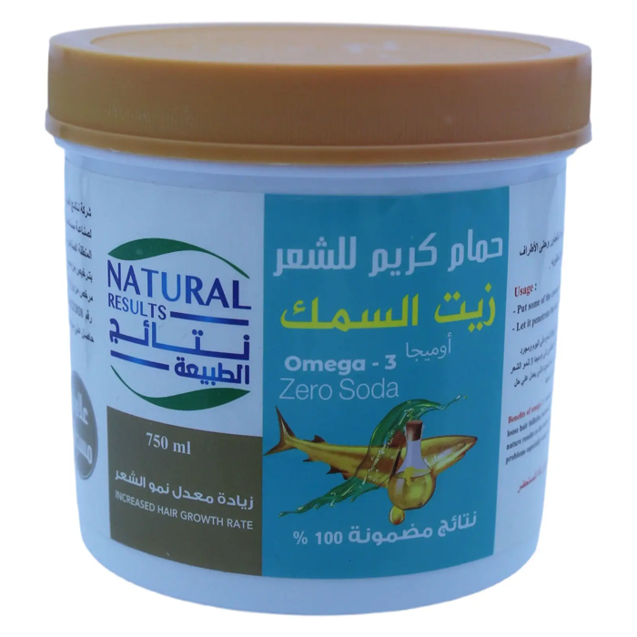 Natural Results Omega-3 Fish Oil Hair Cream Bath).750ml