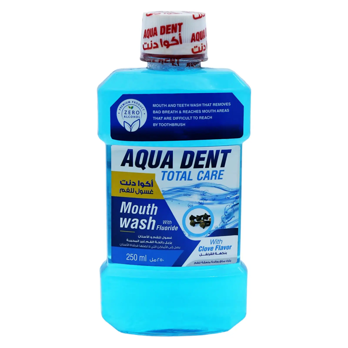 Aqua Dent Mouth Wash with Clove 250 ml