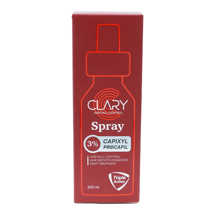 Clary Spray with 3% Capixyl & Procapil - Hair Fall Control & Hair Growth Enhancer, Deep Treatment (200 ml)
