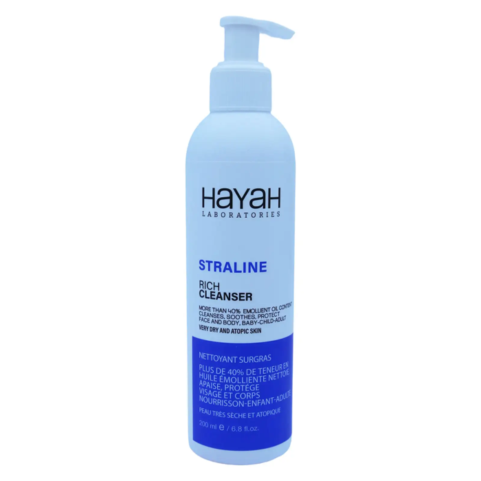 Hayah Straline Rich Cleanser for Very Dry and Atopic Skin (200 ml)