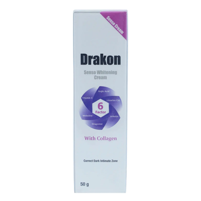 Drakon Senso with collagen Whitening Cream (50gm)