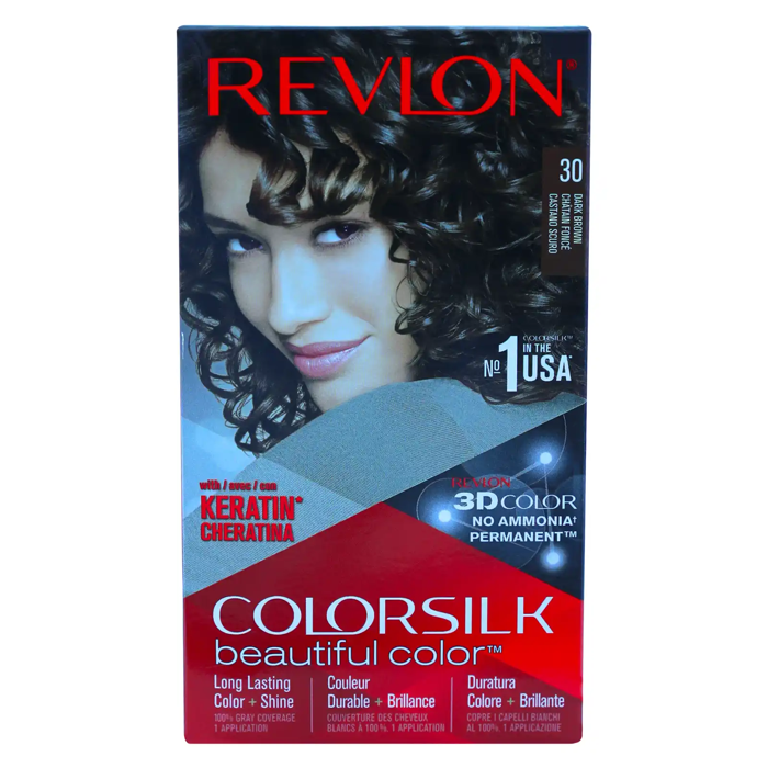 Revlon Colorsilk Beautiful Color 30 Dark Brown