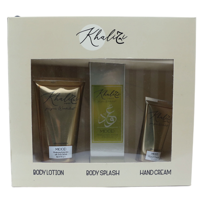 MOOD Khaliji Body Lotion, Body Splash and Hand Cream Set