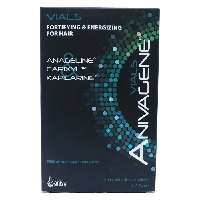Anivagene Vials Fortifying & Energizing for Hair 7 amp × 5 ml