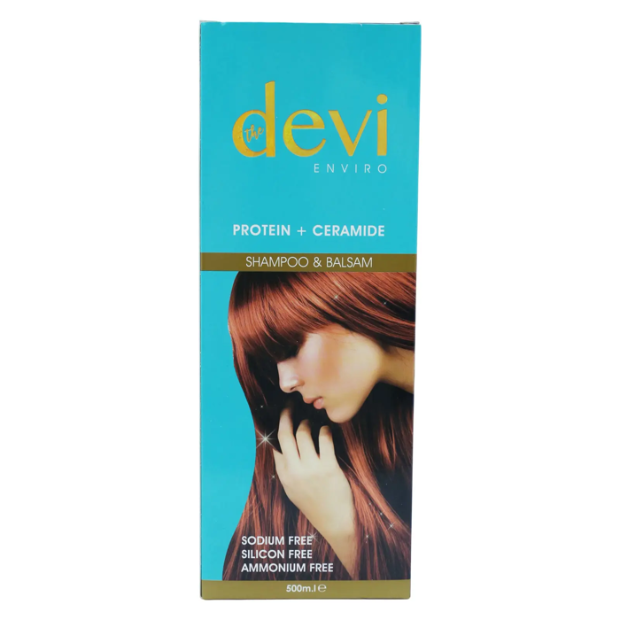 Set for Protein + Ceramide Hair Shampoo (500 ml) & Balsam (500 ml)