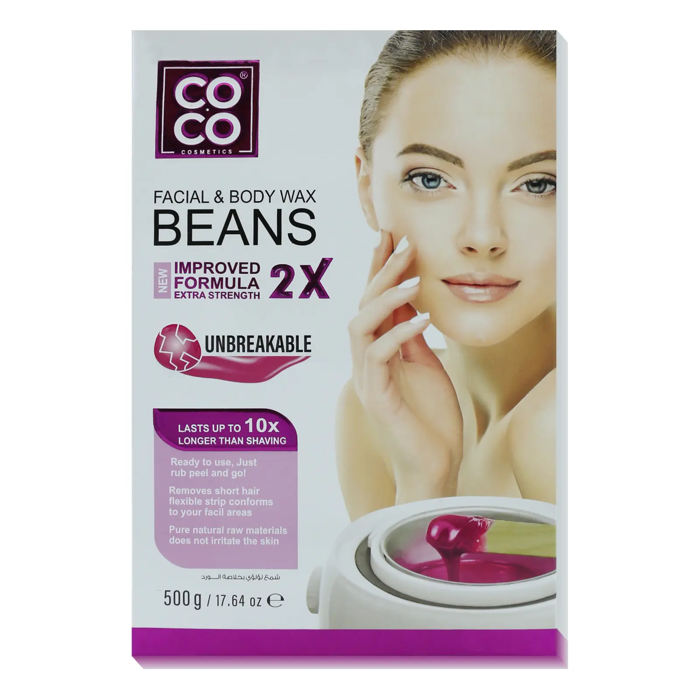 Coco Wax - Dead Sea Mud with Rose Fragrance - 500g