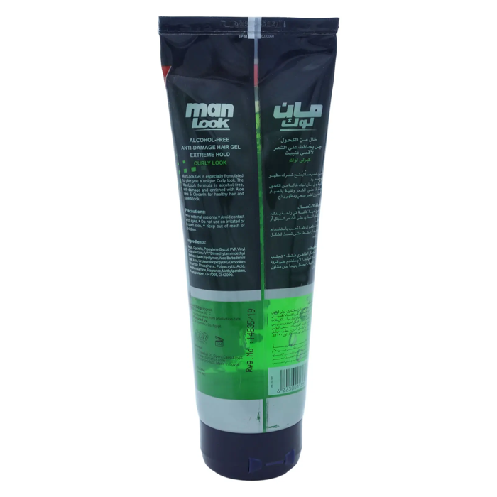 Man Look Hair Gel Curly Look - Alcohol Free (250 gm) - 2