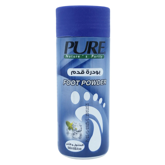 PURE Foot Powder - Mint & Ice 50 gm