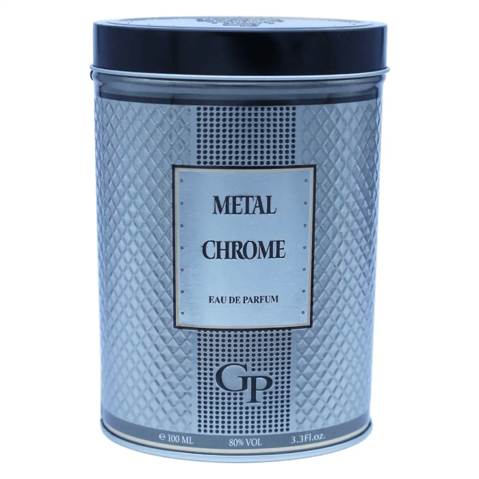 GP Metal Chrome Eau De Parfum Natural Spray (100 ml)