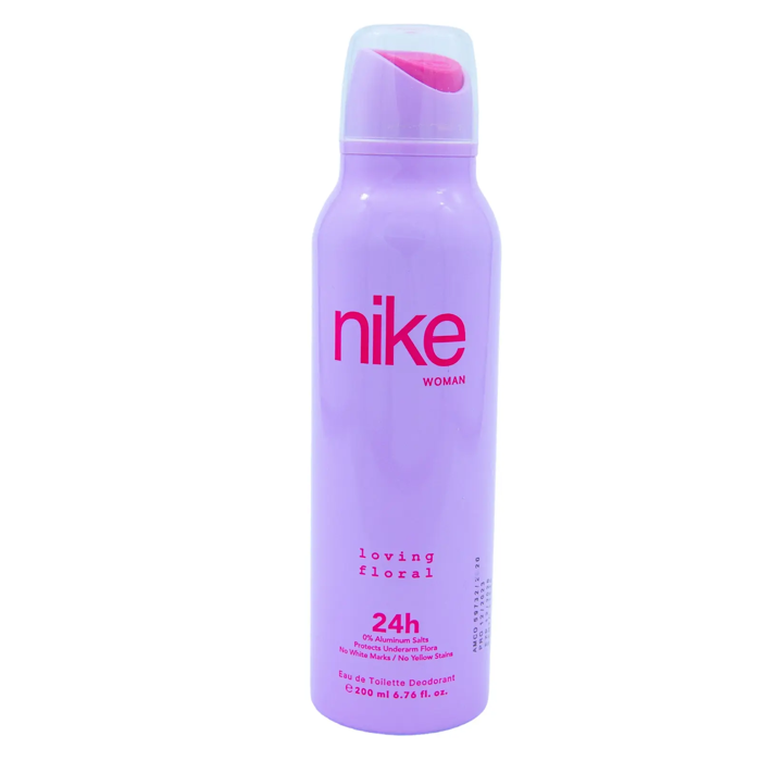 Nike Loving Floral Woman Eau de Toilette Deodorant (200 ml) - 24h Protection