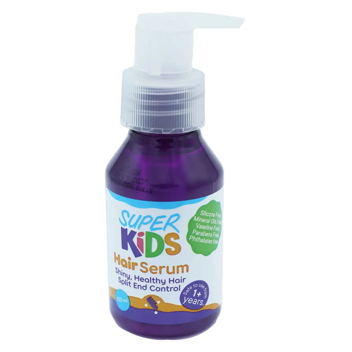 Super Kids Hair Serum for Kids - Shiny, Healthy Hair & Split End Control (100 ml)