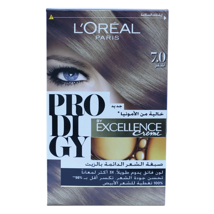 L'Oréal Paris Prodigy Permanent Hair Color - 7.0 Blonde