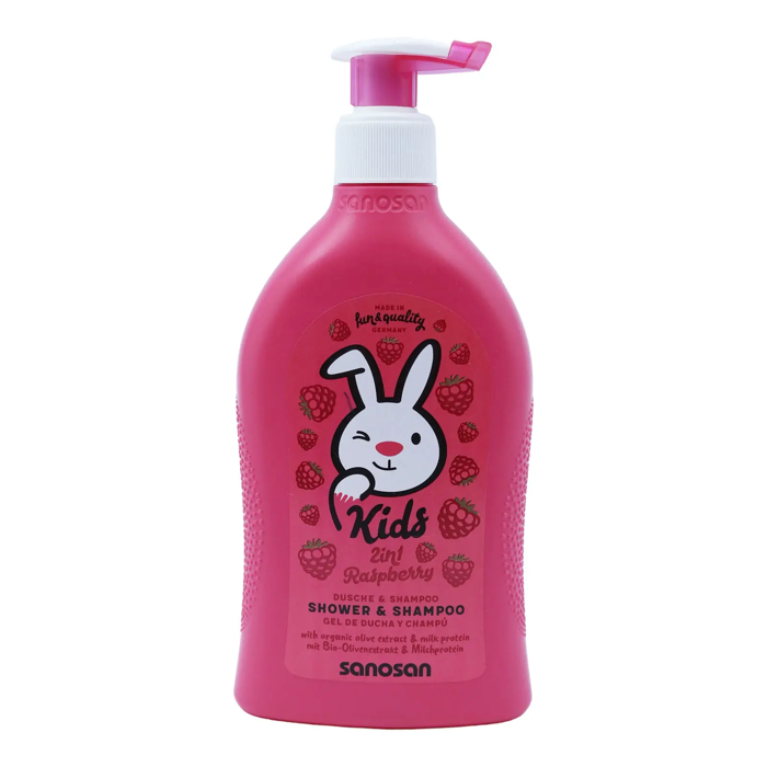 Sanosan Kids 2in1 Raspberry Shower & Shampoo(400 ml)