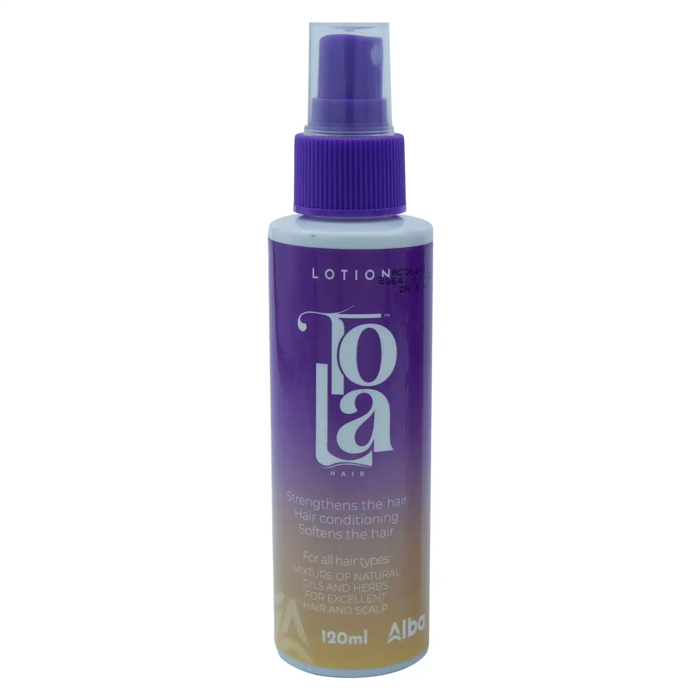 Tola Hair Lotion - Strengthens, Conditions & Softens Hair with Natural Oils & Herbs (120 ml)