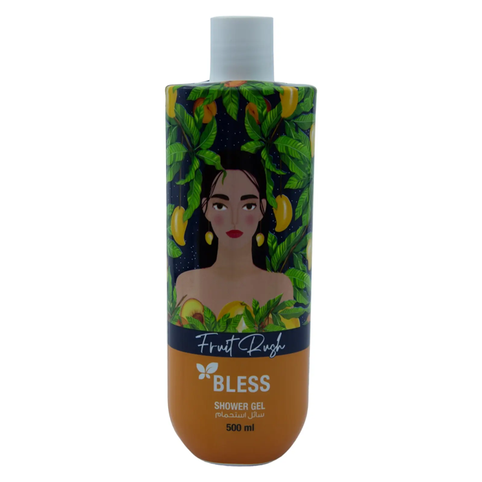 Bless Shower Gel Fruit Rush - Revitalizing Scent  500 ml
