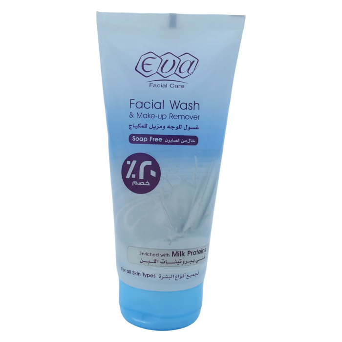 Eva Facial Wash & Make-up Remover Enriched with Milk Proteins (150 ml)