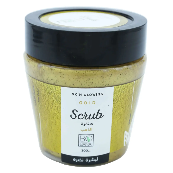 Bobana Skin Glowing Gold Scrub - For Glowing Skin (300 gm)